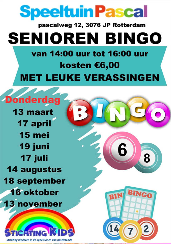 Senioren Bingo 2025