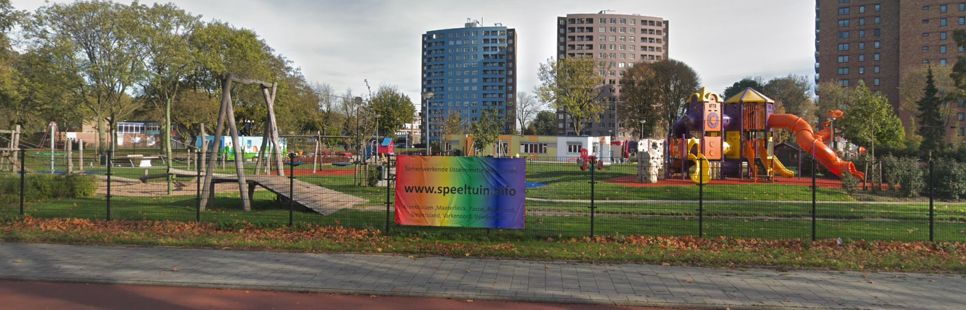 Verjaardag in een speeltuin