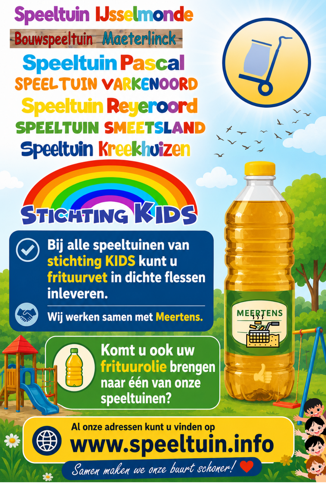 Frituurolie inleveren