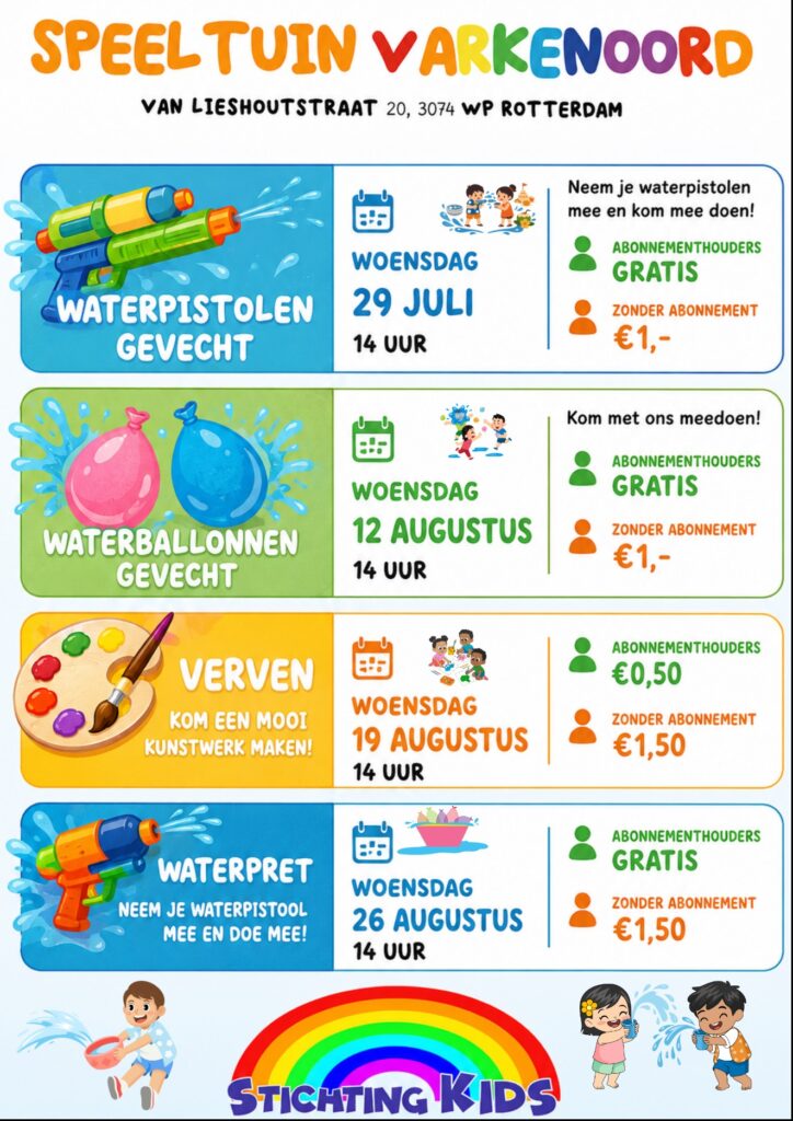 Leuke spelletjes in de zomervakantie