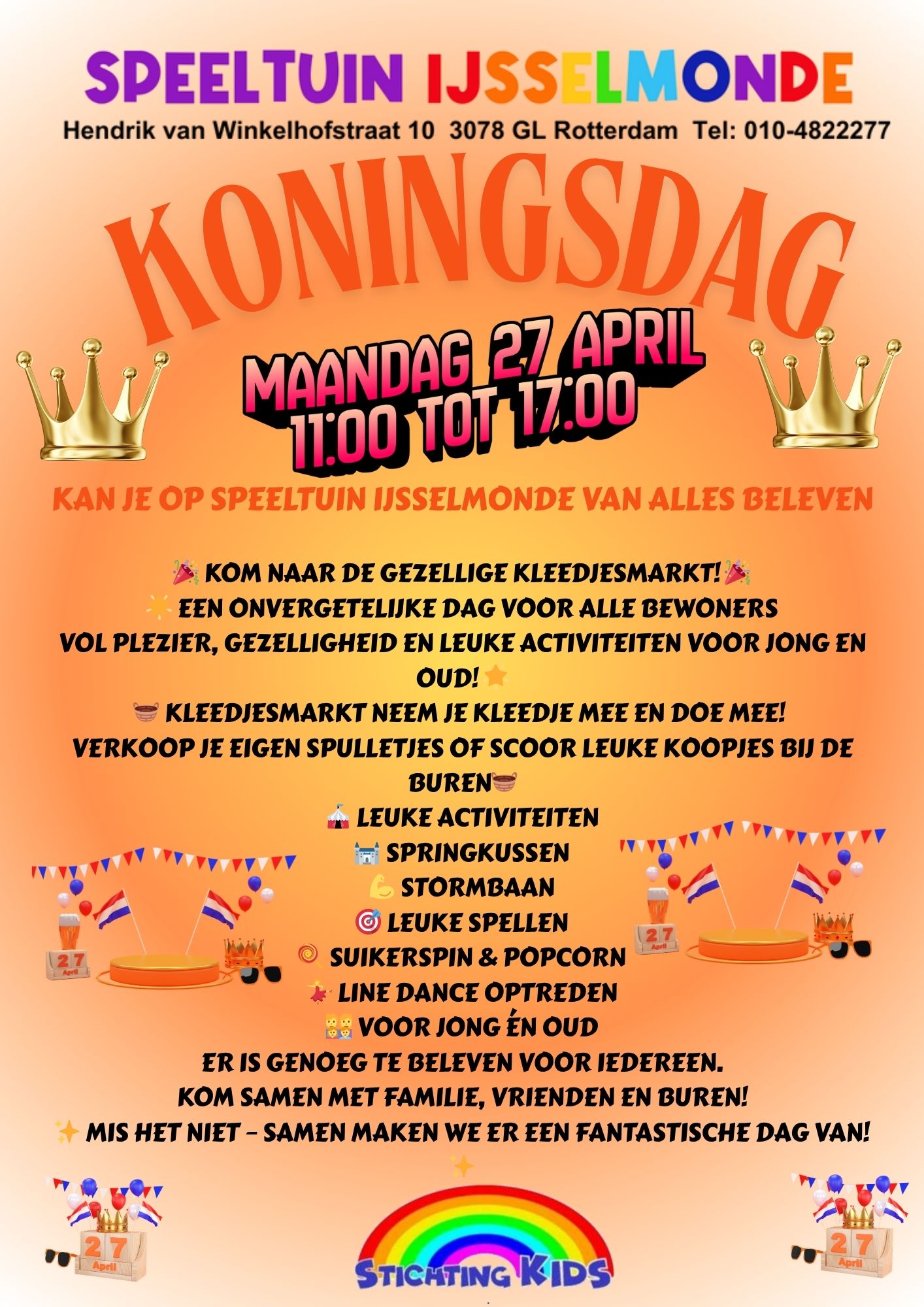 Koningsdag 27 april